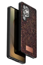 Onegif Samsung Galaxy S25 Ultra Bright Simli Kapak - Derin Mor