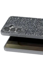 Onegif Samsung Galaxy S26 Bright Simli Kapak - Gümüş - Görsel 2