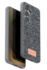 Onegif Samsung Galaxy S26 Bright Simli Kapak - Gümüş