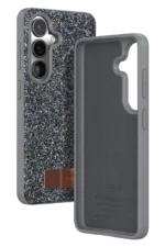 Onegif Samsung Galaxy S26 Bright Simli Kapak - Gümüş - Görsel 3