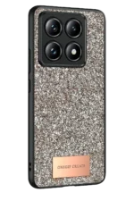 Onegif Xiaomi Mi 14T Pro Bright Simli Kapak - Gold - Görsel 2