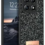 Onegif Xiaomi Mi 14T Pro Bright Simli Kapak - Siyah