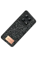 Onegif Xiaomi Mi 14T Pro Bright Simli Kapak - Siyah - Görsel 3