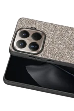 Onegif Xiaomi Mi 15T Pro Bright Simli Kapak - Gümüş - Görsel 2
