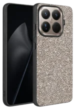 Onegif Xiaomi Mi 15T Pro Bright Simli Kapak - Gümüş