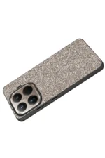 Onegif Xiaomi Mi 15T Pro Bright Simli Kapak - Gümüş - Görsel 4