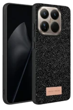 Onegif Xiaomi Mi 15T Pro Bright Simli Kapak - Siyah