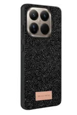Onegif Xiaomi Mi 15T Pro Bright Simli Kapak - Siyah - Görsel 3