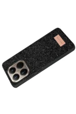 Onegif Xiaomi Mi 15T Pro Bright Simli Kapak - Siyah - Görsel 4