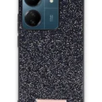 Onegif Xiaomi Redmi 13C Bright Simli Kapak - Siyah