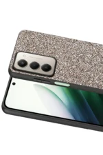 Onegif Xiaomi Redmi 15 4G Bright Simli Kapak - Gümüş - Görsel 2