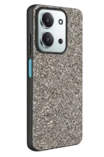 Onegif Xiaomi Redmi 15C 4G Bright Simli Kapak - Gümüş - Görsel 3
