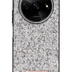 Onegif Xiaomi Redmi A3 4G Bright Simli Kapak - Gümüş