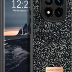 Onegif Xiaomi Redmi Note 14 Pro 4G Bright Simli Kapak - Siyah