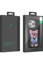 Venco Apple iPhone 11 Cute Desenli Kapak - Siyah - Görsel 5