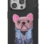 Venco Apple iPhone 14 Pro Max Cute Desenli Kapak - Siyah