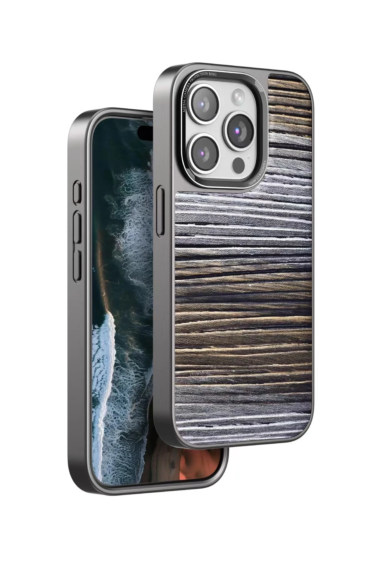 venco-iphone-14-pro-max-wave-kapak-sari-default Venco Apple iPhone 14 Pro Max Wave Kapak - Sarı - Görsel 1