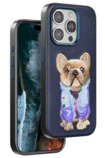 Venco Apple iPhone 15 Pro Max Cute Desenli Kapak - Lacivert - Görsel 2