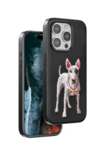 Venco Apple iPhone 15 Pro Perma Desenli Kapak - Siyah - Görsel 2