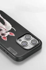Venco Apple iPhone 15 Pro Perma Desenli Kapak - Siyah - Görsel 3
