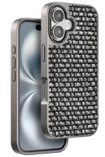 Venco Apple iPhone 16 Brand Kapak - Gümüş
