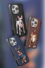 Venco Apple iPhone 16 Perma Desenli Kapak - Lacivert - Görsel 3