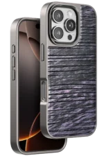 Venco Apple iPhone 16 Pro Wave Kapak - Derin Mor