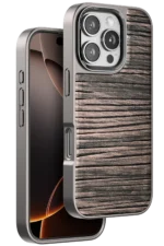 Venco Apple iPhone 16 Pro Wave Kapak - Kahverengi