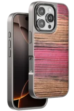 Venco Apple iPhone 16 Pro Wave Kapak - Pembe