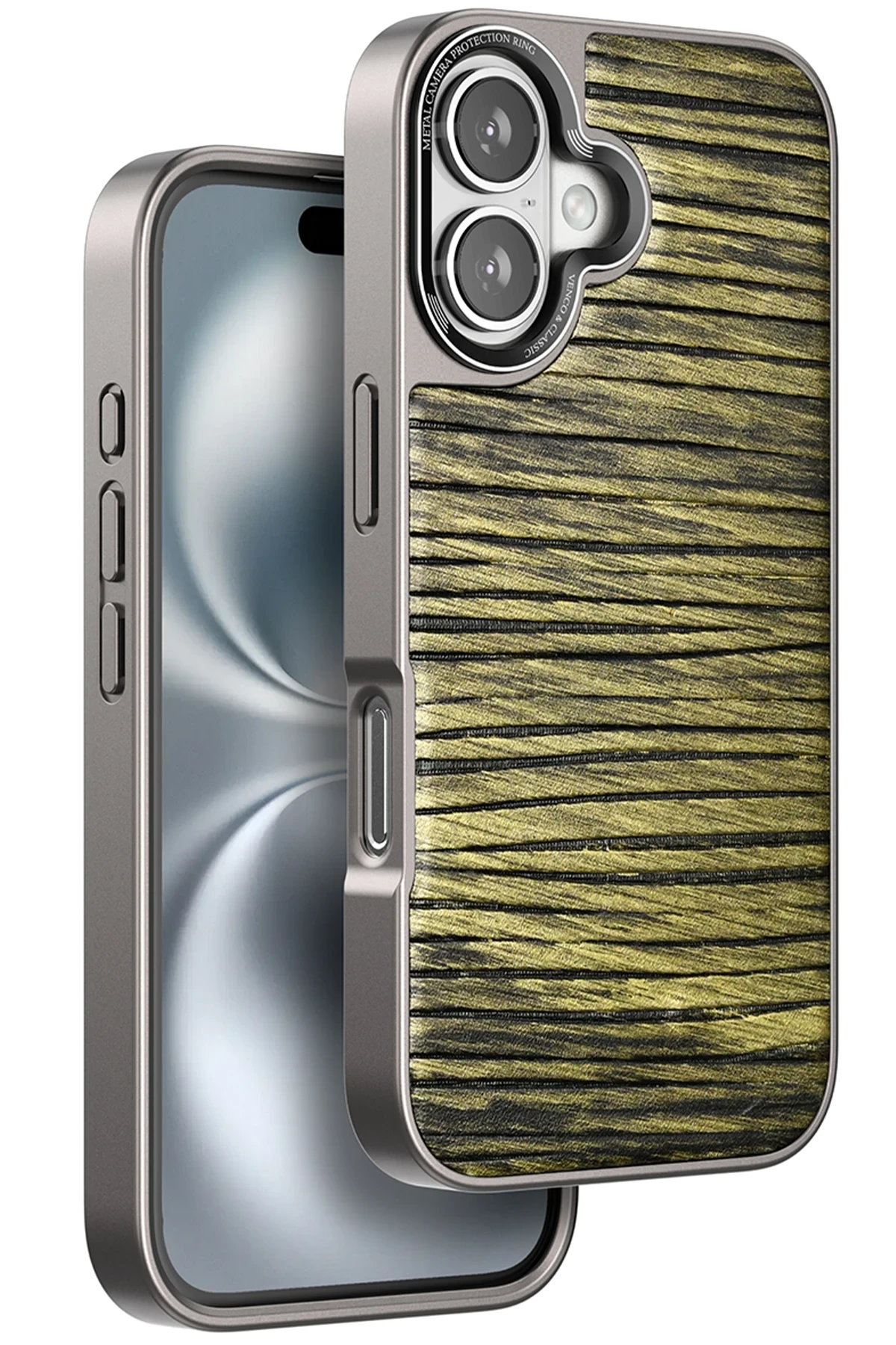 venco-iphone-16-wave-kapak-koyu-kahve-default Venco Apple iPhone 16 Wave Kapak - Koyu Kahve - Görsel 1