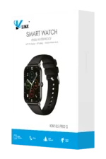 Vlike KW105 Pro G Amoled Ekranlı IP68 Su Geçirmez Sağlık Takip Özellikli Akıllı Saat - Siyah - Görsel 5