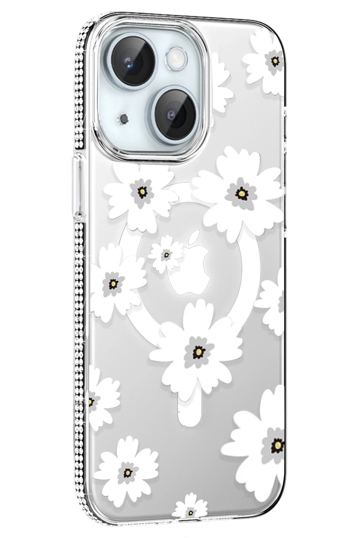 joko-apple-iphone-14-floral-magsafe-kapak-beyaz-default Joko Apple iPhone 14 Floral Magsafe Kapak - Beyaz - Görsel 1