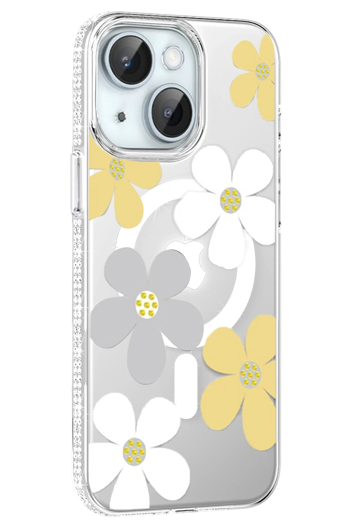 joko-apple-iphone-14-floral-magsafe-kapak-sari-default Joko Apple iPhone 14 Floral Magsafe Kapak - Sarı - Görsel 1