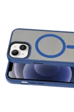 Joko Apple iPhone 14 Megane Magsafe Kapak - Lacivert - Görsel 2