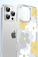 Joko Apple iPhone 14 Pro Max Floral Magsafe Kapak - Beyaz - Görsel 5