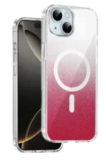 Onegif Apple iPhone 14 Sora Simli Magsafe Kapak - Kırmızı