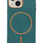 Joko Apple iPhone 15 Luno Deri Magsafe Kapak - Yeşil