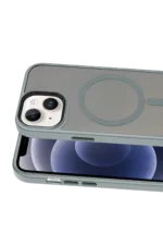 Joko Apple iPhone 15 Megane Magsafe Kapak - Titan Gri - Görsel 2