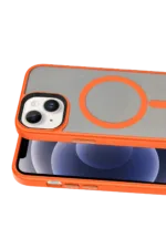 Joko Apple iPhone 15 Megane Magsafe Kapak - Turuncu - Görsel 2
