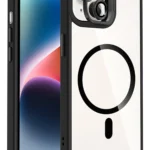 Joko Apple iPhone 15 Plus Remim Lensli Magsafe Standlı Kapak - Siyah