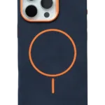 Joko Apple iPhone 15 Pro Max Luno Deri Magsafe Kapak - Mavi