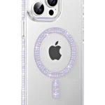 Joko Apple iPhone 15 Pro Move Taşlı Magsafe Kapak - Lila