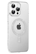 Joko Apple iPhone 15 Pro Move Taşlı Magsafe Kapak - Natural Grey