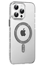 Joko Apple iPhone 15 Pro Move Taşlı Magsafe Kapak - Siyah