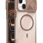 Joko Apple iPhone 15 Zinko Magsafe Kapak - Çöl Titanyum