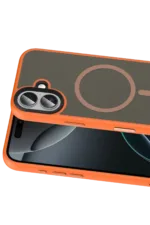 Joko Apple iPhone 16 Megane Magsafe Kapak - Turuncu - Görsel 2