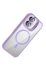 Joko Apple iPhone 16 Plus Remim Lensli Magsafe Standlı Kapak - Lila - Görsel 3