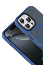 Joko Apple iPhone 16 Pro Max Megane Magsafe Kapak - Lacivert - Görsel 2