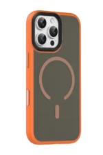 Joko Apple iPhone 16 Pro Max Megane Magsafe Kapak - Turuncu - Görsel 3