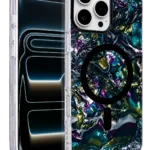Onegif Apple iPhone 16 Pro Max Mila Dalgalı Magsafe Kapak - Lacivert